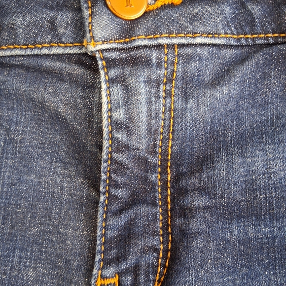 🎀 Anthropologie Pilcro And The Letter Press Jean Shorts Stet Trip Mid Rise 29 - Picture 5 of 11